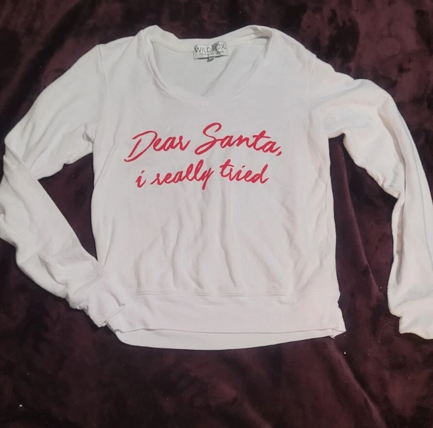 Wildfox i tried sweatshirt hotsell