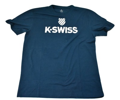 K Swiss Mens Classic Brand Logo Shirt New M L Ebay