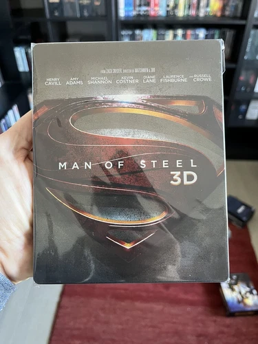 Man of Steel 3D Zavvi • Steelbook • OPEN