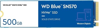 Western Digital 500GB WD Blue SN570 NVMe Internal Solid State Drive SSD