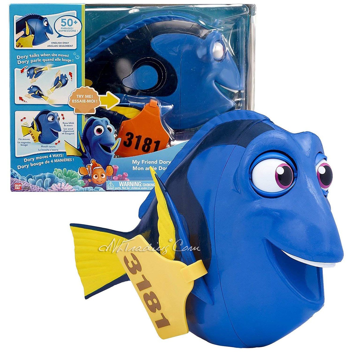 Year 2016 Disney Pixar Finding Dory 12 Inch Electronic Figure - MY