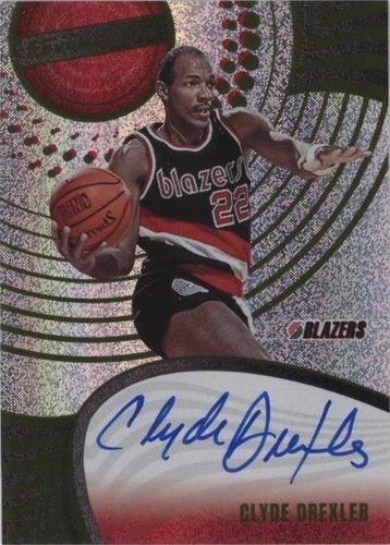 2023-24 Topps Chrome #72 Clyde Drexler Purple Geometric 53/119 | eBay