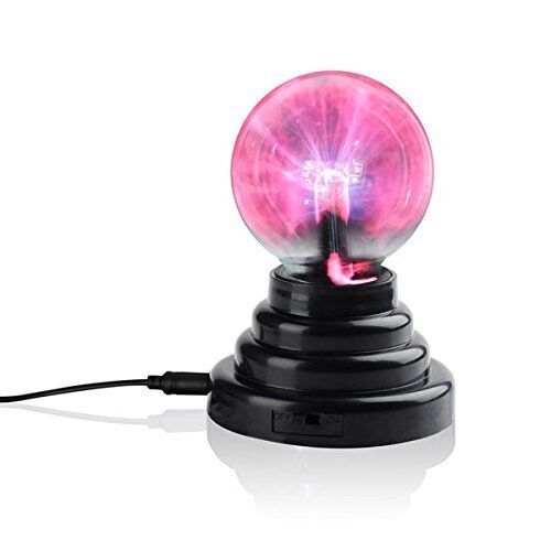 Sound Activated Rainbow Plasma Ball - 8 Inch - Spencer's