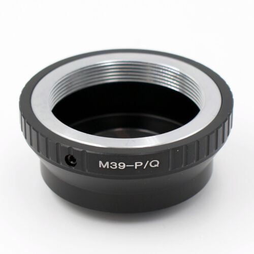 M39-PQ Adapter For Leica M39 39mm Screw lens To Pentax Q Mount PQ Q10 Q7 Camera - Zdjęcie 1 z 2