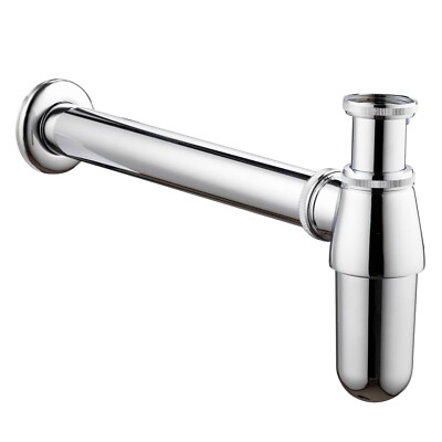 Flaschenabfall Falle 32mm Chrom Silber 35mm Rohr Küche Bad Waschbecken Becken Set