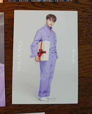 WOOZI -Ode to You- JAPAN Tour Limited Official Photo card