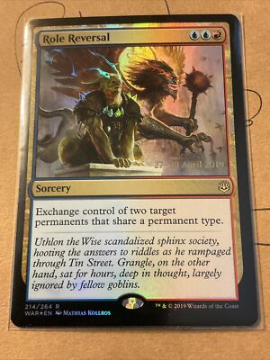 Role Reversal - Foil - Prerelease Promo x1 - Pre-Release Promos - NM-Mint,
