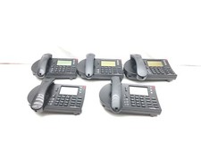 lot of 5 ShoreTel 230 IP 230 VoIP Business Phone, dont has wires for pho - Black