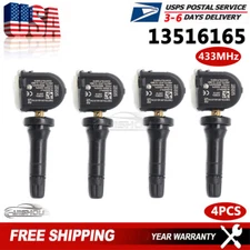 (4) 13516165 TIRE PRESSURE SENSORS TPMS FOR GM CHEVY GMC CADILLAC BUICK 433MHz