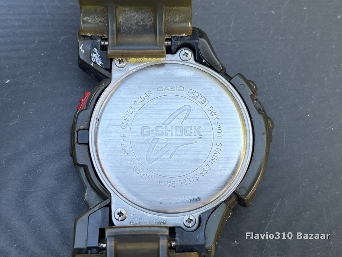 Rare 1998 Casio G-SHOCK DWX-101 (1978) Japan Y +++ | eBay