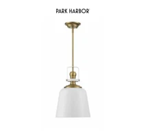 Park Harbor PHPL3311GWAB Park Harbor PHPL3311 Rowher 13" Wide Pendant