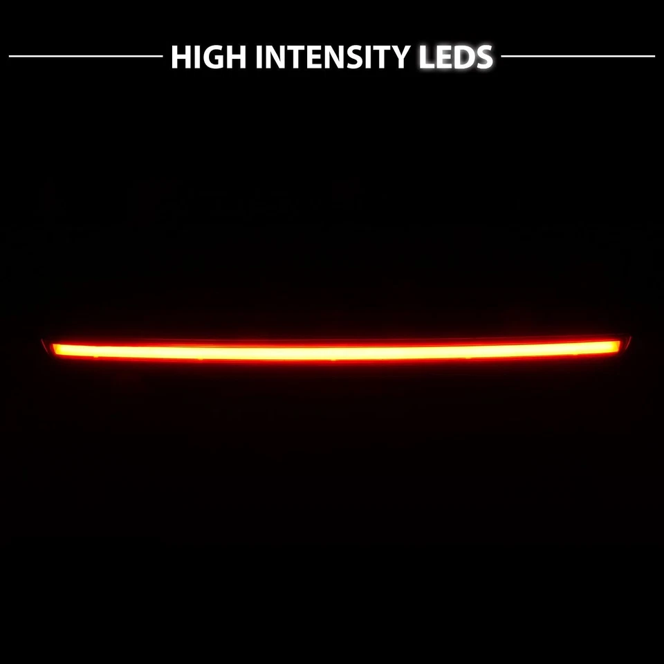 CHEVY SUBURBAN TAHOE YUKON 2007-2014 RED 3RD BRAKE LIGHTS ESCALADE - Image 3 of 3