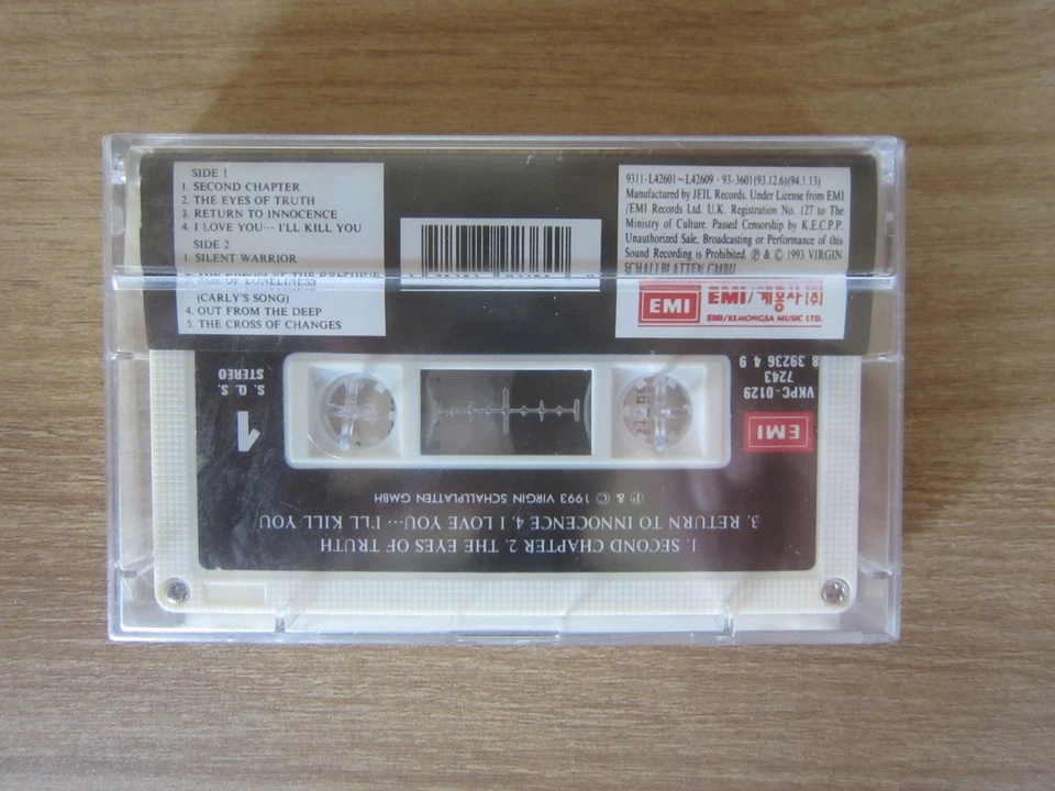 ENIGMA - The Cross Of Changes Korea Factory Sealed Cassette Tape BRAND NEW - Image 2 of 3