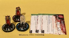 Horrorclix Executed Convict #052 053 054 REV SET USED Base Set Figure