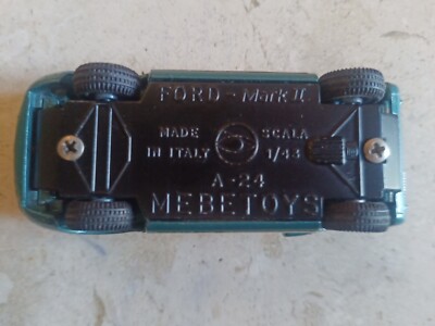 MEBETOYS A-24 FORD-Mark Ⅱ (希少) Mebetoys A24 Ford Mark II made in Italy Rara Obsoleta