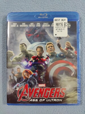 NEW SEALED MARVEL AVENGERS AGE OF ULTRON BLU-RAY ****REGION FREE****