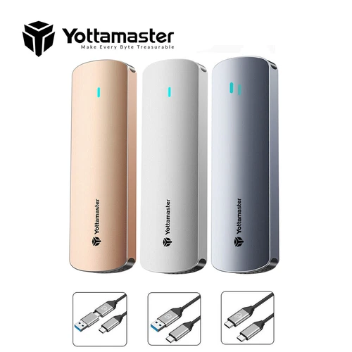 Yottamaster M.2 NGFF NVME SSD SATA to USB 3.2 Enclosure Case 5/10Gbps Adapter - Bild 14 von 29
