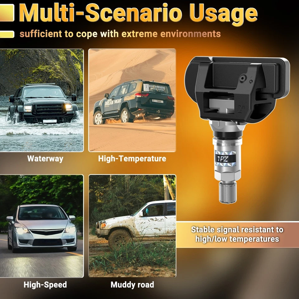 Sensor de presión de neumáticos TPMS A0009053907 para Mercedes-Benz C300 C350e GLC300 GLC350 Foto 3 de 4