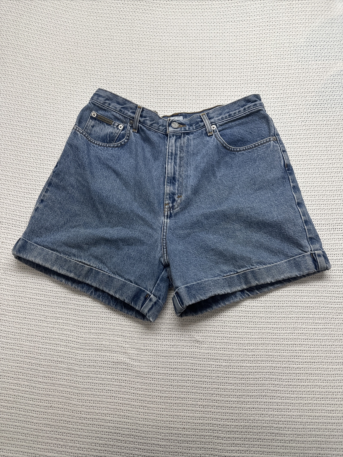 Vintage Calvin Klein “Basic Cuff Shorts” Women 14… - image 2