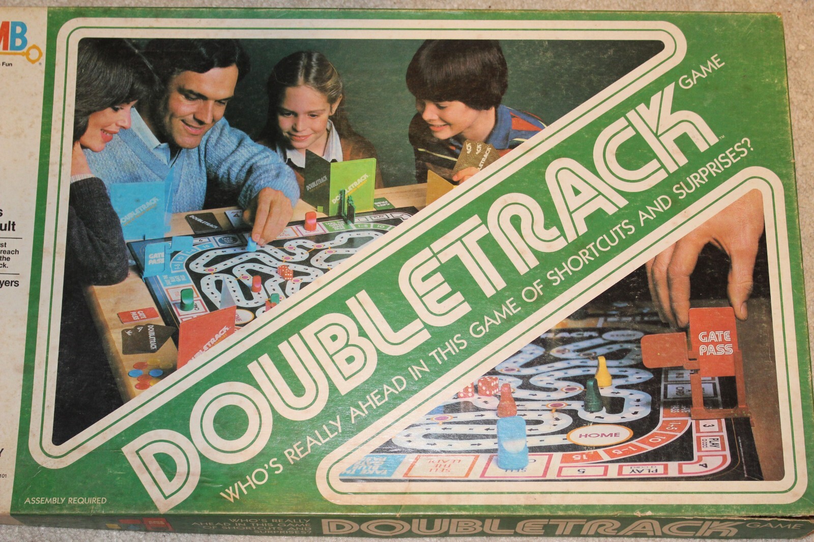 1981 Milton Bradley Doubletrack Board Game Replacement Parts SHIPPING