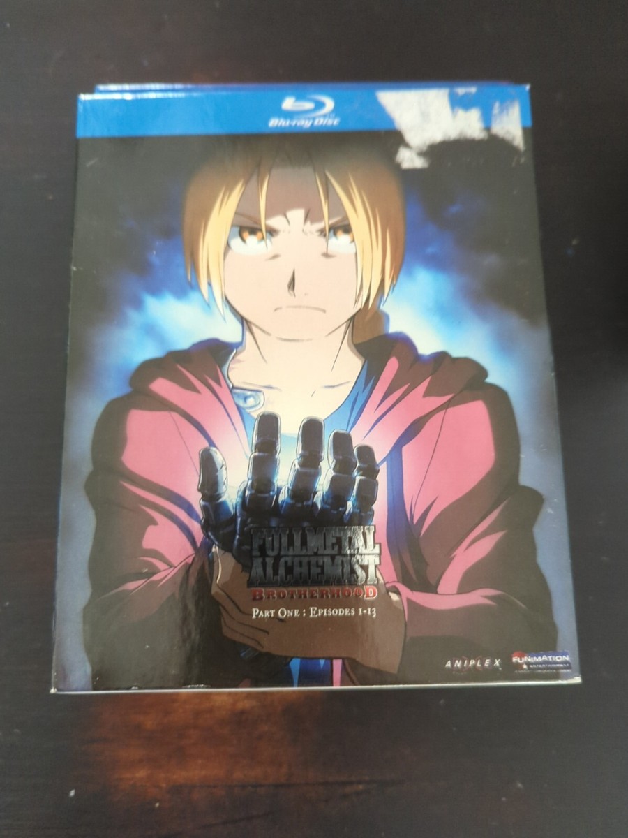Full Metal Alchemist Brotherhood Part One - Four Blu-Ray 2 Disc