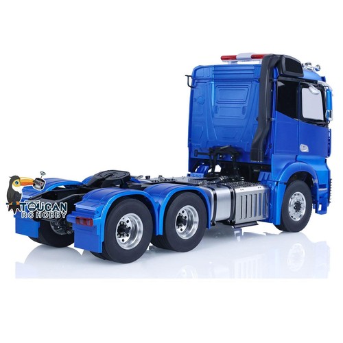 Camión tractor de radiocontrol LESU 6x6 1/14 RTR modelo de automóvil transmisión de 2 velocidades - Imagen 7 de 24