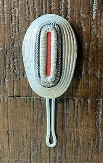 Rare 1943 German WWll Police Shako Cockade Cap Insignia Maker Marked