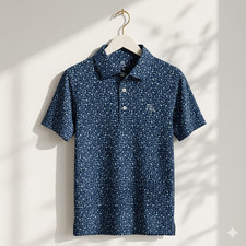 NEW Rhoback The House Marg Men'S Short Sleeve Polo, No Import Fees