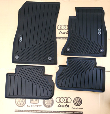 Genuine Audi Q5 Rubber Mats Right Hand Drive Type GU from 2025 SQ5 RHD Mats