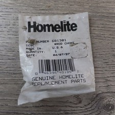 Homelite 681301 Rod Choke Genuine Replacement Part Made in USA NOS
