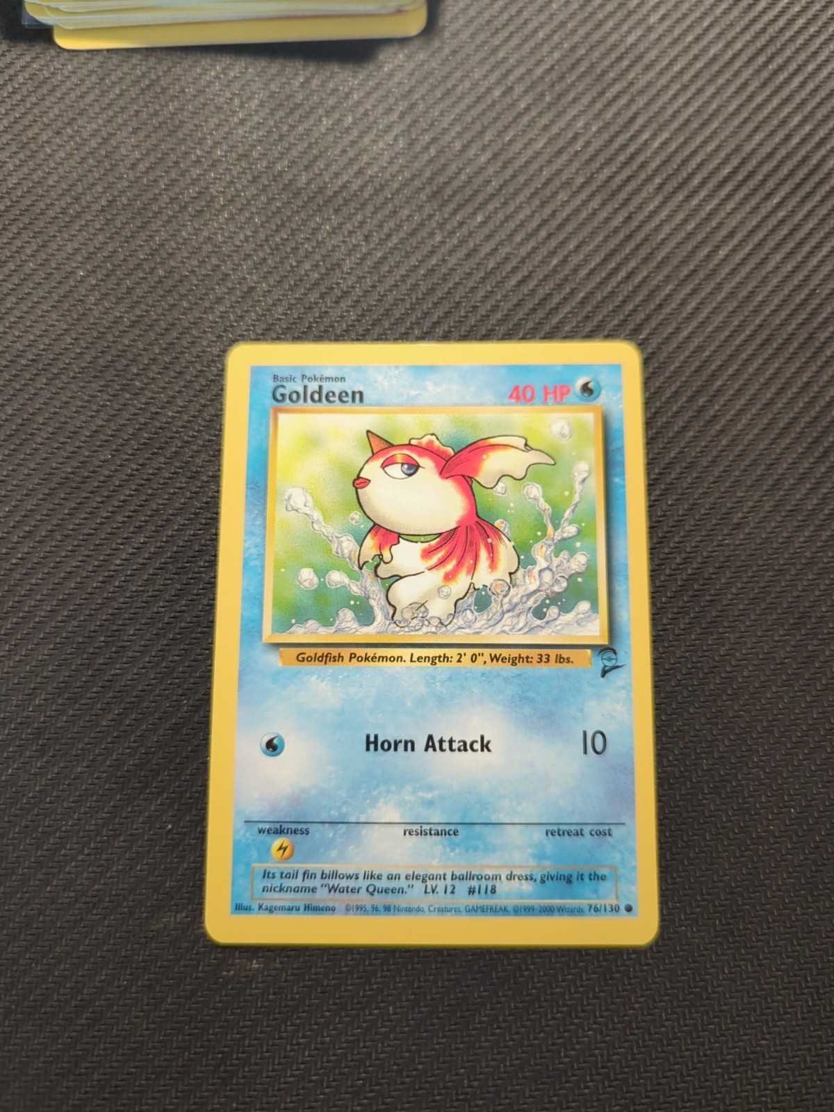 Goldeen 76/130 Base Set 2 Pokemon NM