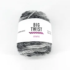 Big Twist Static Yarn • Neutrals • 131 yd / 3.5 oz • Discontinued • Multiple Qty