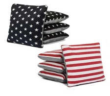 Tailgating Pros Pro-Style Two-Sided Cornhole Bags Slick Stick Resin Filled