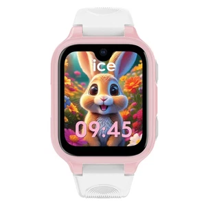 ICE-WATCH Smartwatch für Kinder Ice Kids 4G 2.0 Pink/Weiß 025270