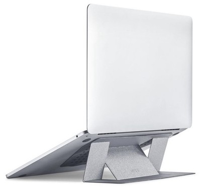 MOFT Laptop Stand for Desk, Adhesive 11.6''-16'' Laptops-Adhesive, Starry Grey 