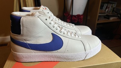 Size 9.5 - Nike Blazer ISO SB Mid Varsity Royal Supreme Dunk White dB Zoom NYC