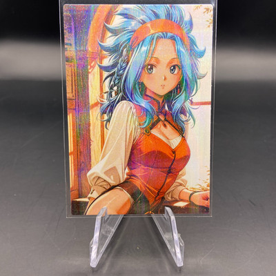 Levy McGarden Holographic Anime Collectible Trading Card