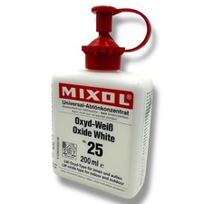 Mixol Stainer Oxide White 200ml Bottle Highly concentrated water or oil liquid