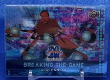 2021 UPPER DECK SPACE JAM BREAKING THE GAME LENTICULAR #3D-18 ARACHNNEKA