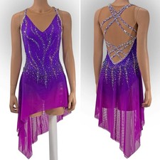 ice figure skating competition dress Gymnastics costume dance Dress dyeing