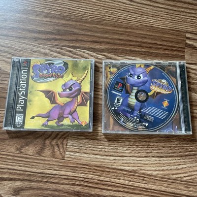 Spyro 2 Ripto's Rage PlayStation 1 PS1 Complete Gold Foil - Used  With Sypro