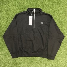 Black Alo Yoga Accolade Pullover, Size S