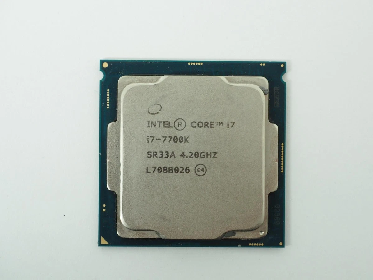 Intel Core i7-7700K Processor Model Computer Processors (CPUs) for