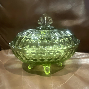 Fenton Candy Dish with Lid | eBay