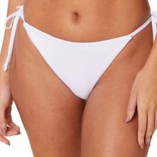 Andie Swim The String Bikini Bottom Tie Sides White S