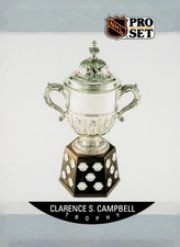 1990-91 Pro Set #392 Clarence S. Campbell Trophy