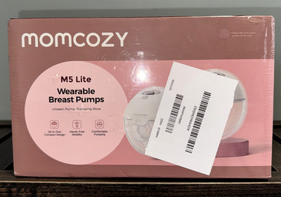 Momcozy M5 Lite Hands-Free Wearable Breast Pump, New, Sealed