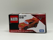 UK Stock-Takara Tomy Cars Tomica C-01 Lightning McQueen Standard Type New HK Ver