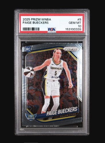 2025 Panini Prizm WNBA Paige Bueckers 5 PSA 10