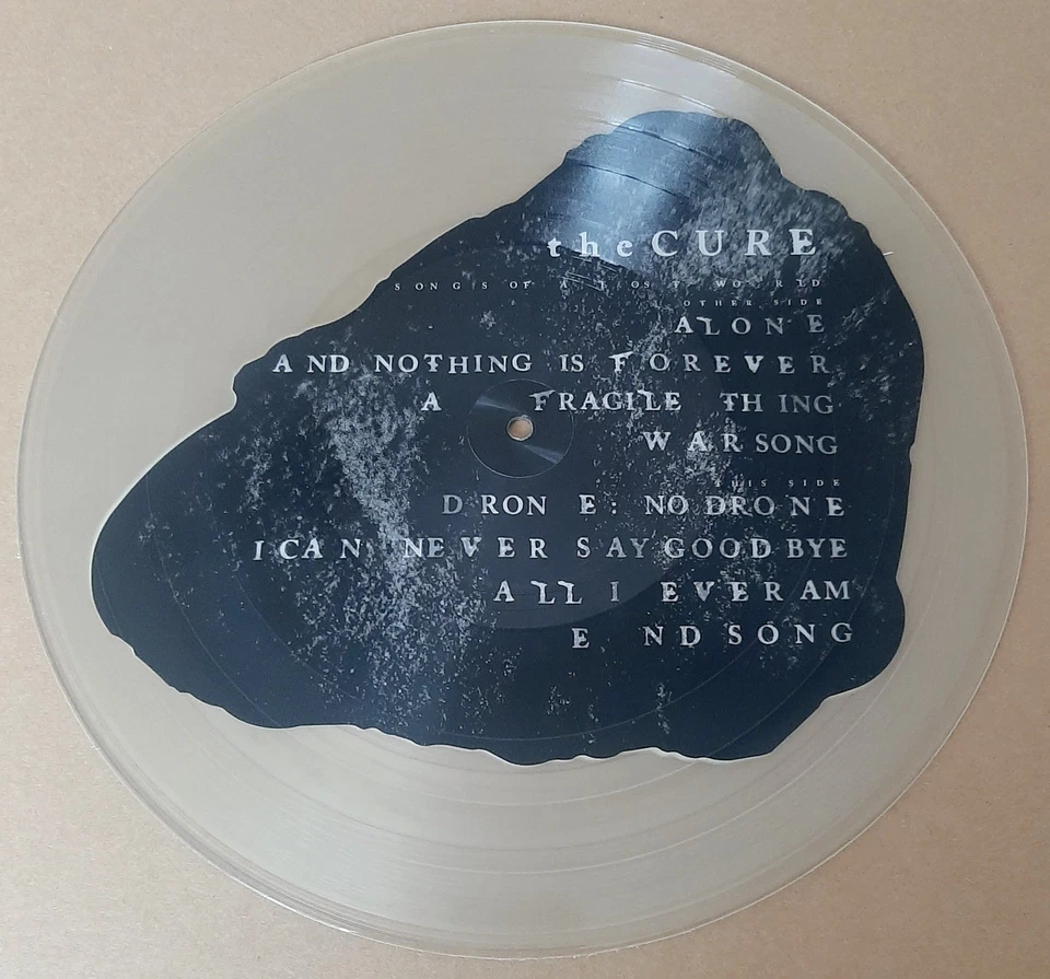 THE CURE SONGS OF A LOST WORLD 2024 NUMBERED PICTURE DISC HEAT SENSITIVE SLEEVE - Image 3 of 4